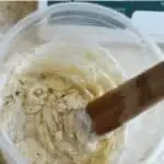 a pinterest image for how to maintain sourdough starter