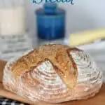 a pinterest image for sourdough bread recipe