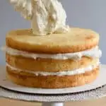 a pinterest image for American Buttercream recipe