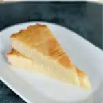 a pinterest image for boterkoek or dutch butter cake recipe