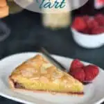 an image for bakewell tart recipe sized for pinterest