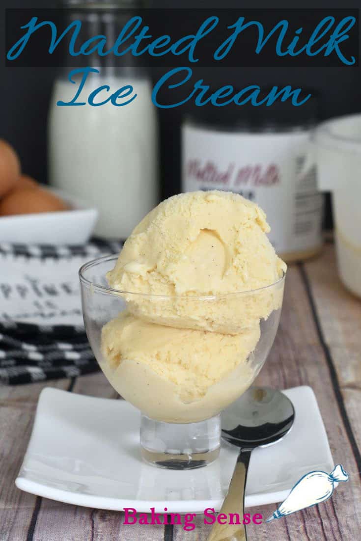Malted Milk Ice Cream Baking Sense®