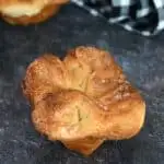 an image of kouign amann for pinterest with text overlay