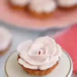 a tart on a cake stand