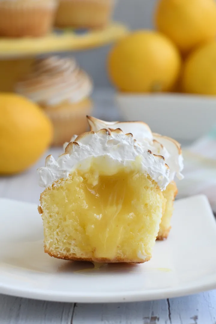 Lemon Meringue Cupcake Recipe