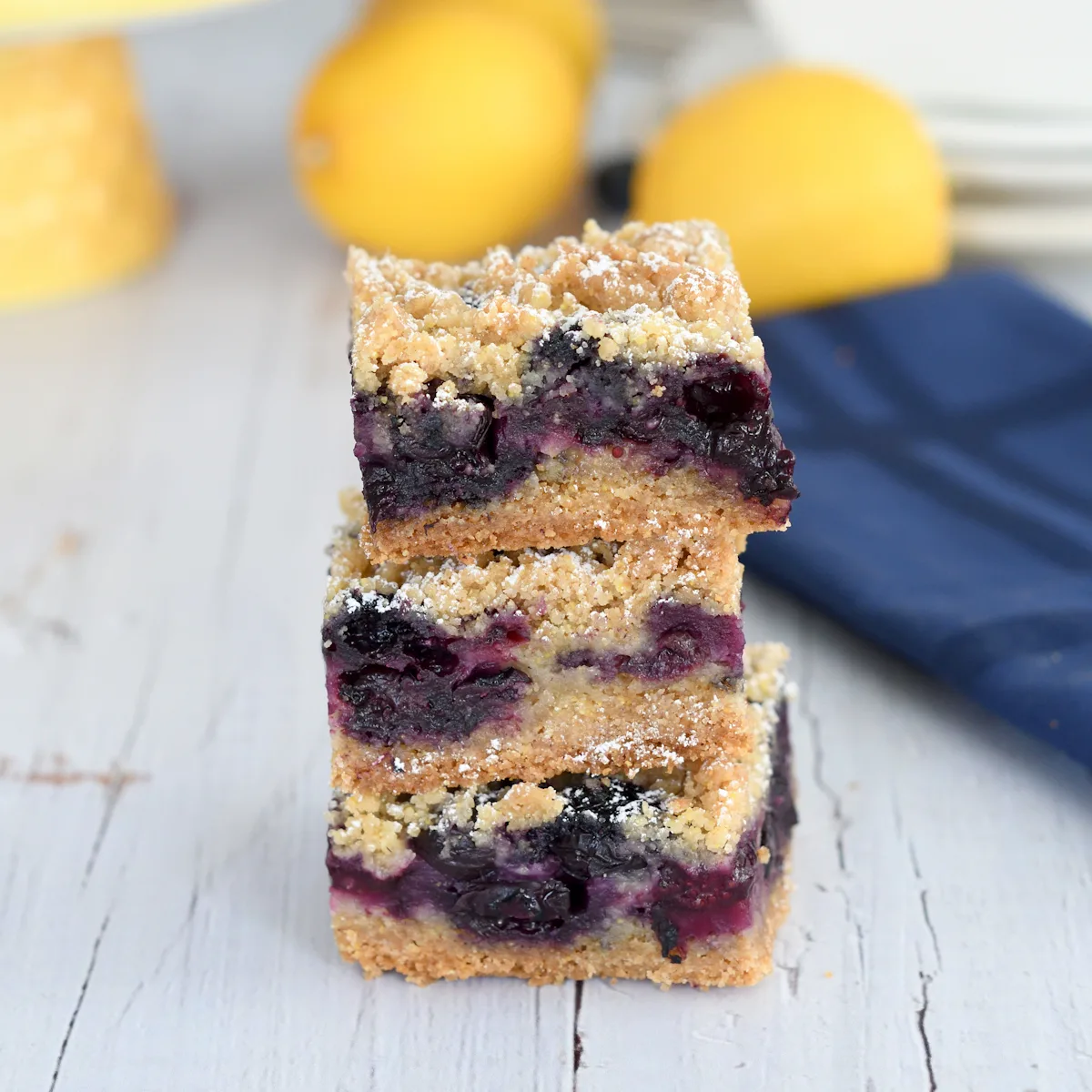 Blueberry Crumb Bars