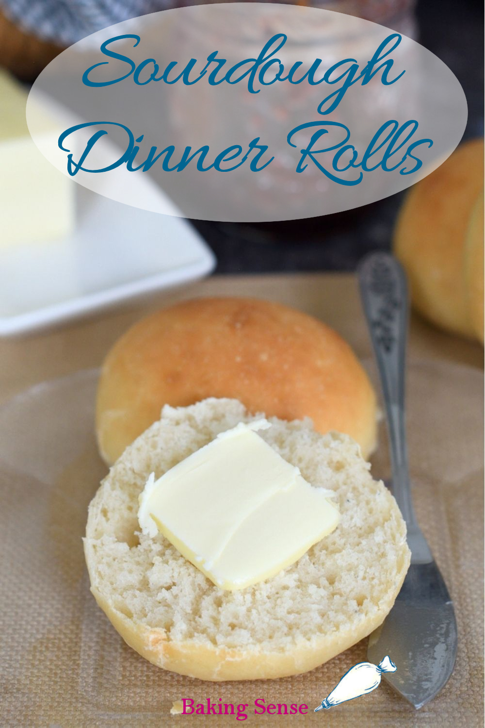 Sourdough Dinner Rolls with Buttermilk - Baking Sense®