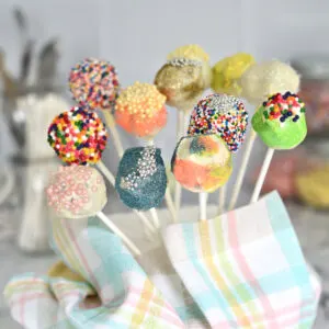 Edible Cookie Dough Pops