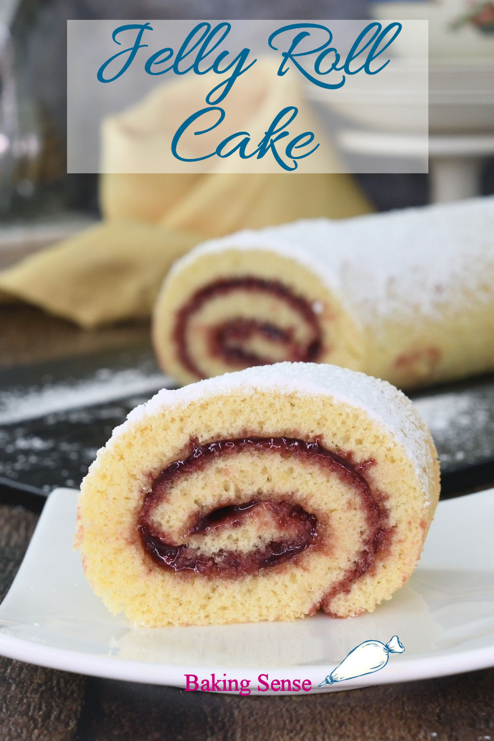 The Best Jelly Roll Cake Baking Sense®