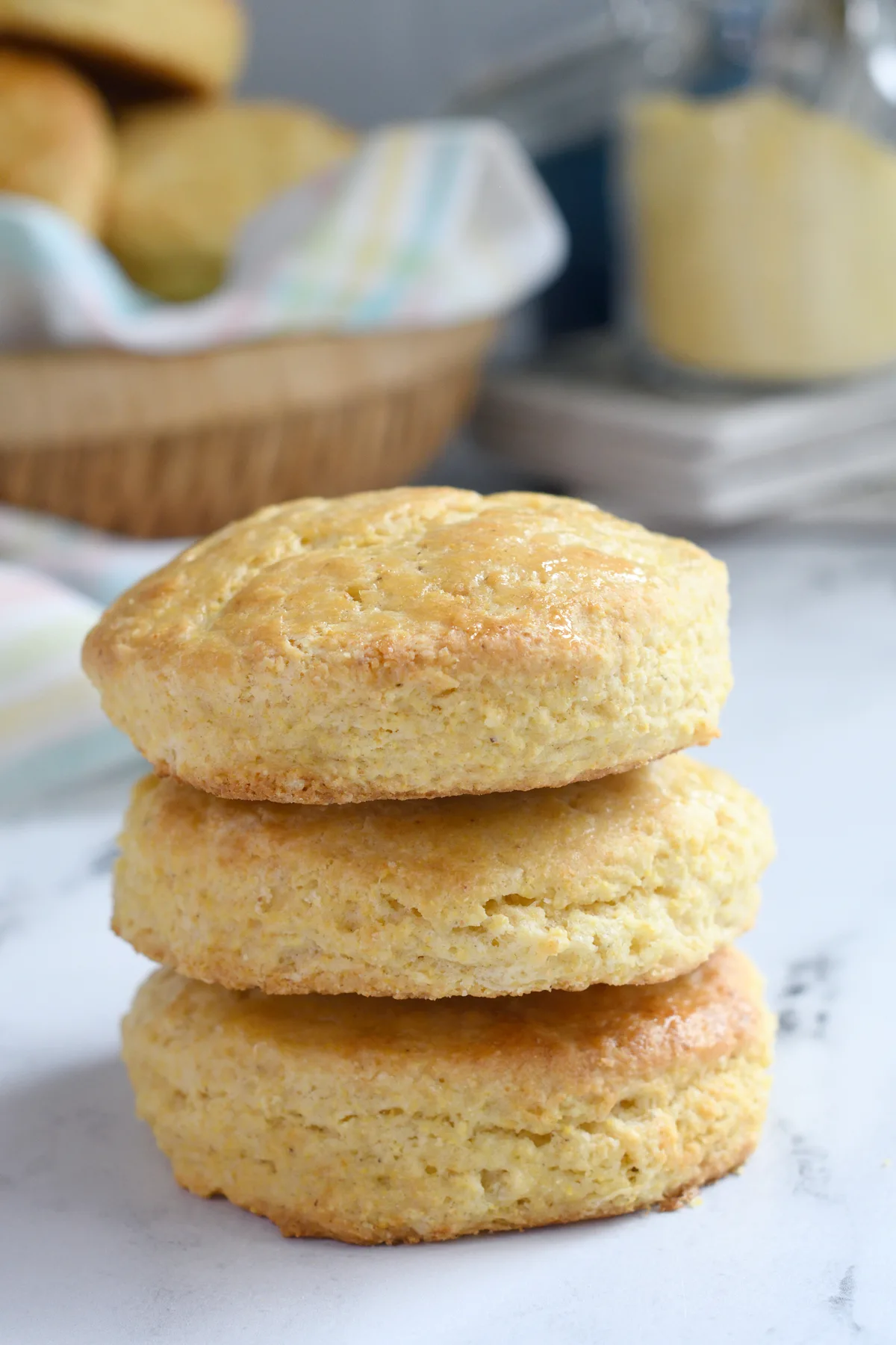 Easy Cornmeal Biscuits Recipe