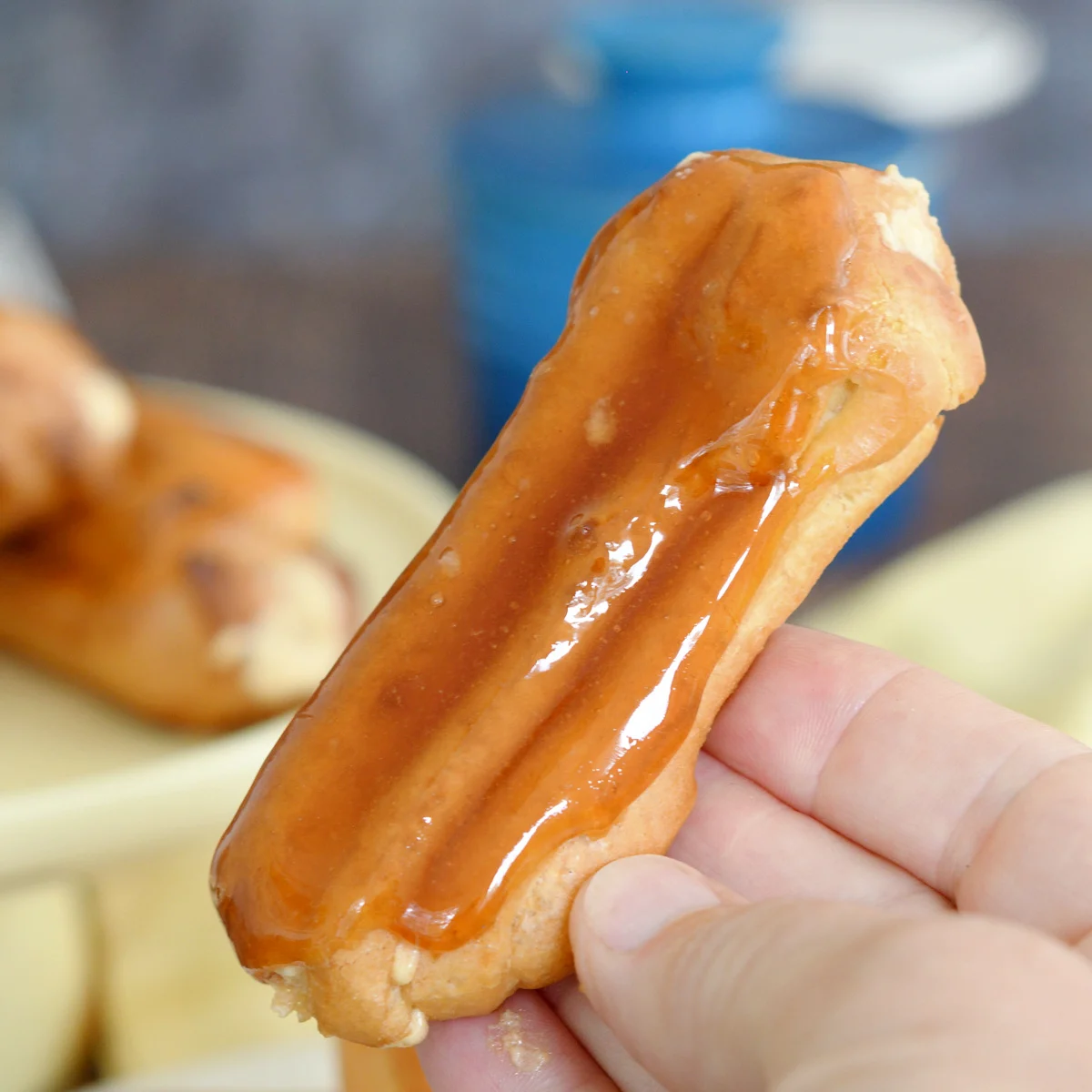 Salted Caramel Eclairs