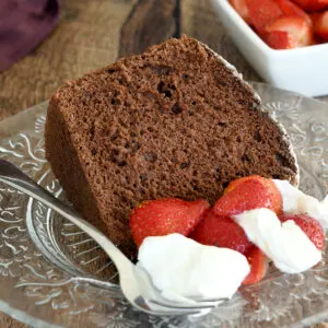 Chocolate Chiffon Cake