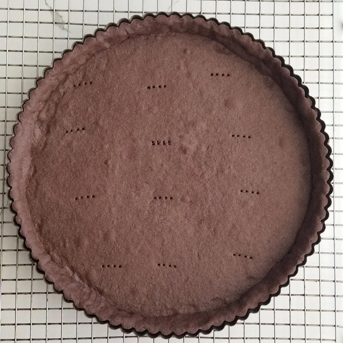 Chocolate Tart Dough (chocolate short dough)