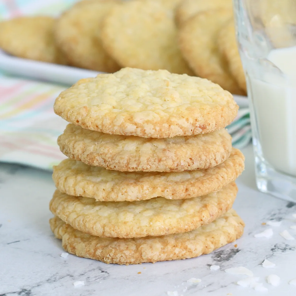Coconut Thin Cookies