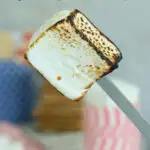 a pinterest image for homemade marshmallows with text overlay