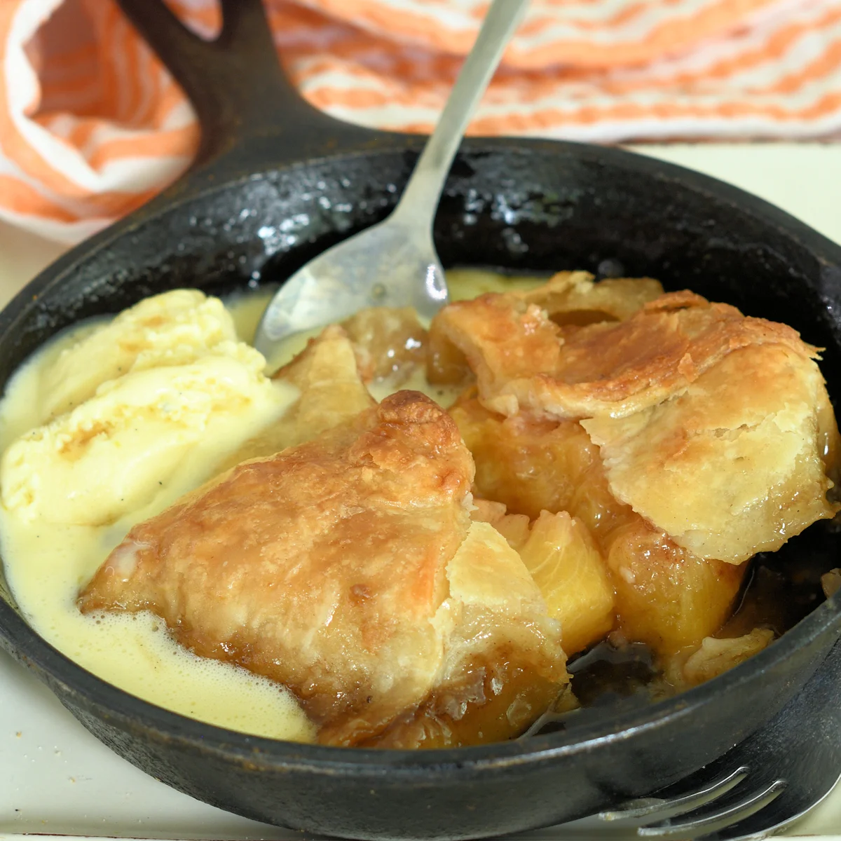 Peach Dumplings from Scratch