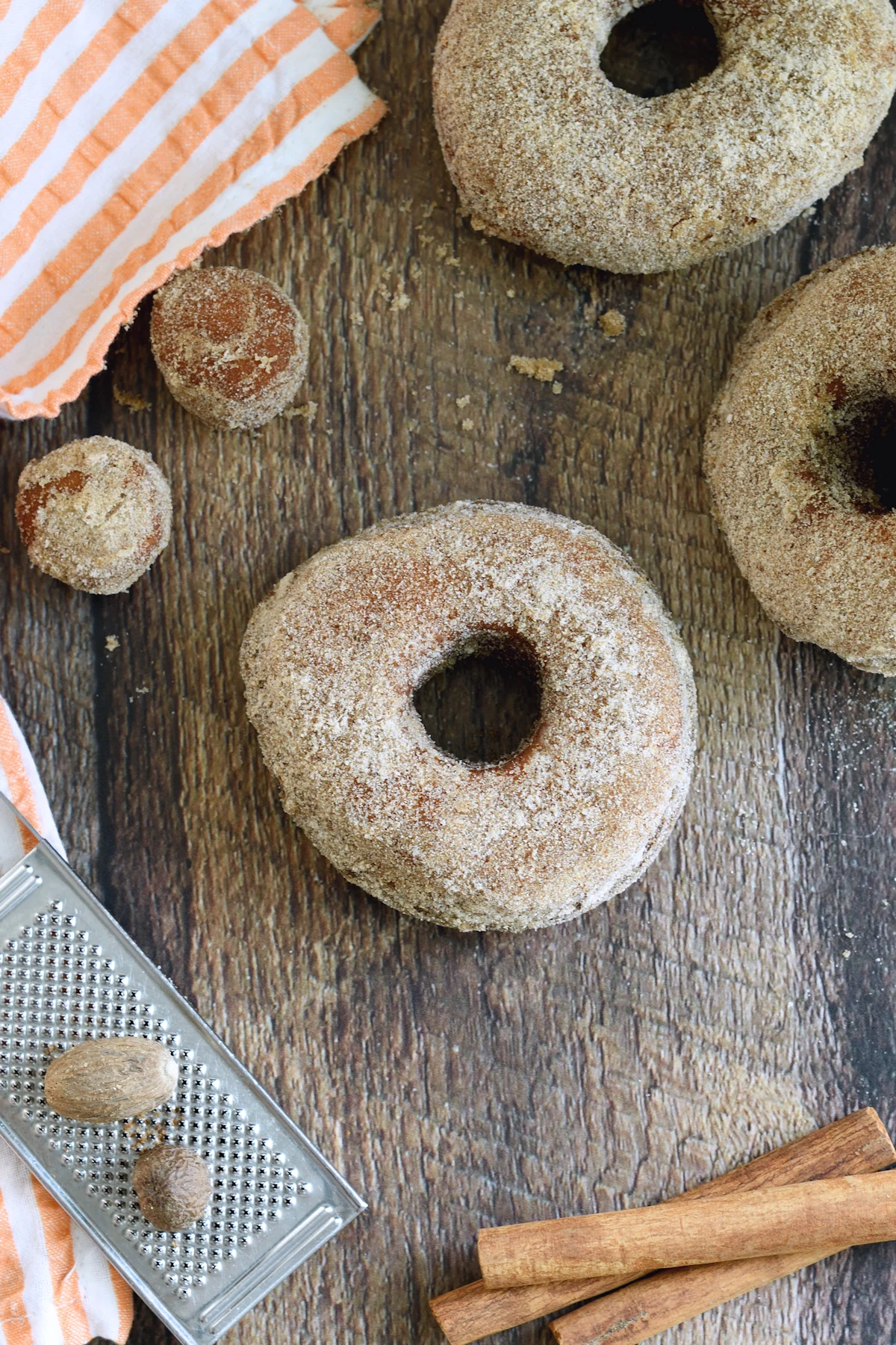 beauty shot pumpkin donuts