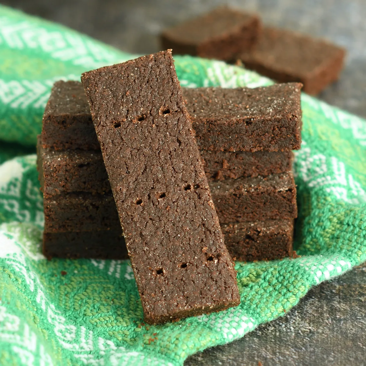 Chocolate Shortbread Cookies