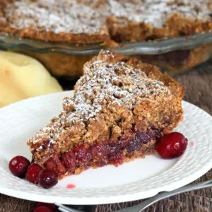 Cranberry Crumb Pie