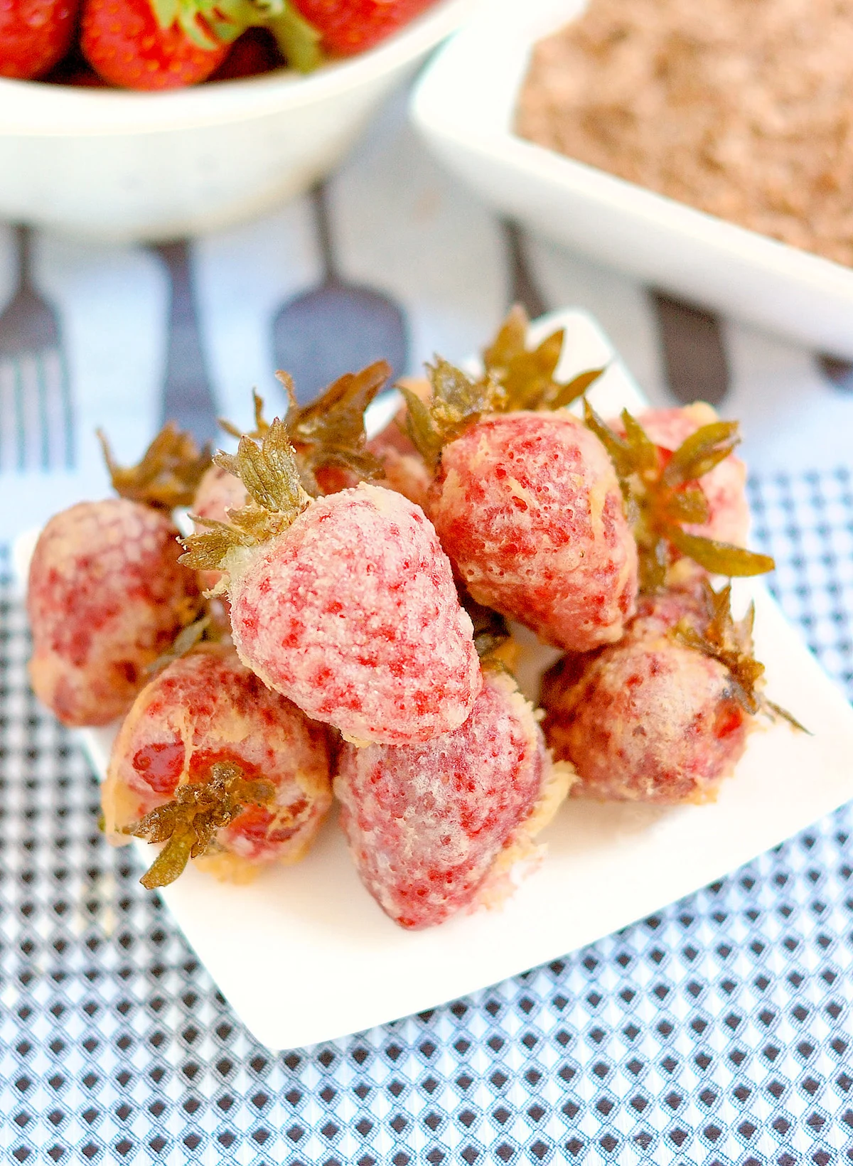 Tempura Fried Strawberries