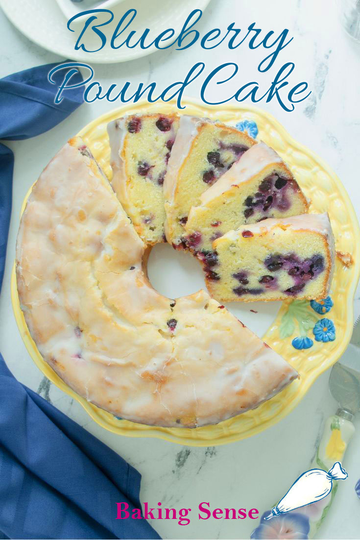 Blueberry Pound Cake - Baking Sense®