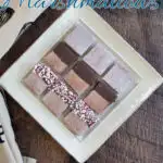 a pinterest image for chocolate marshmallows with text overlay.