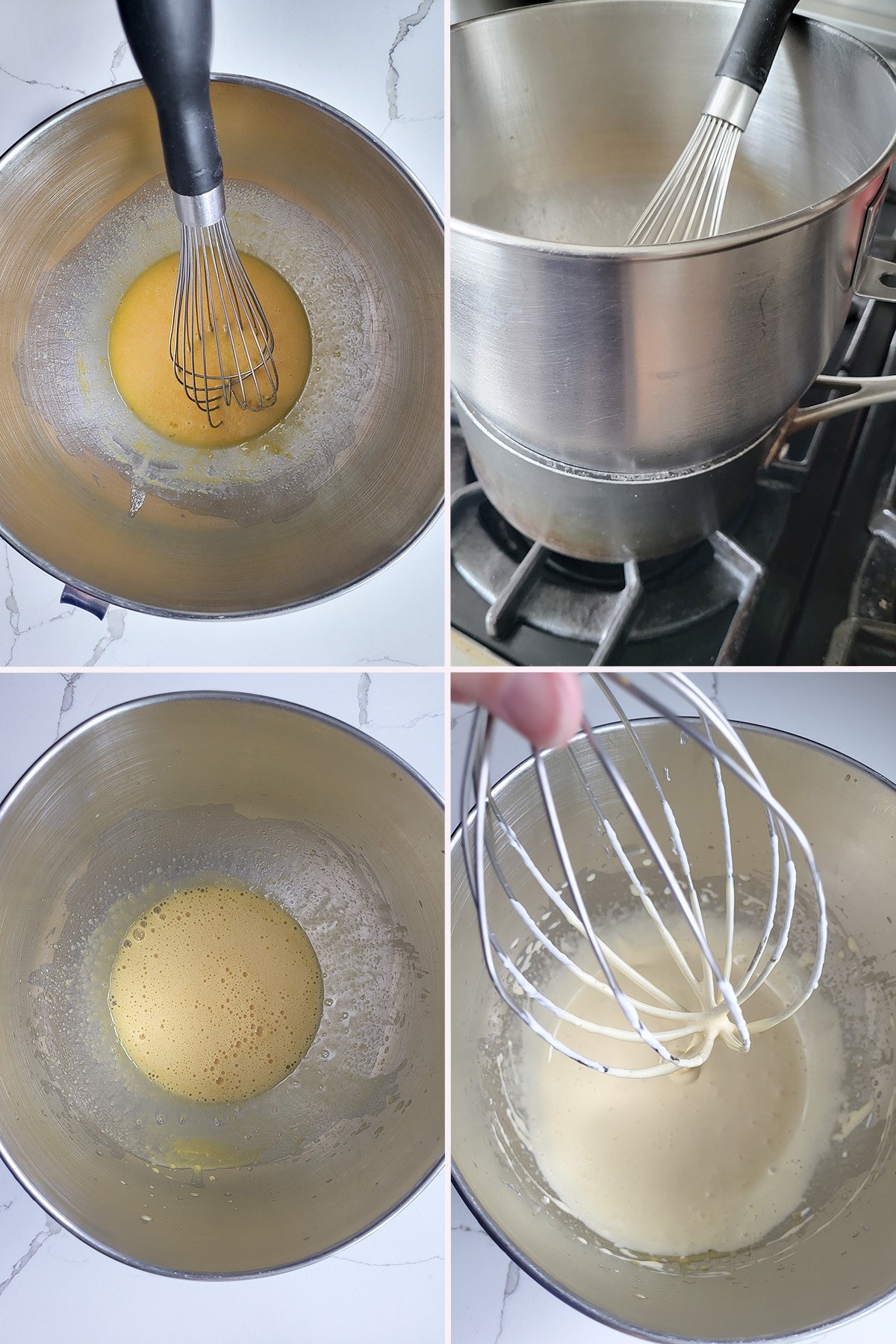 Egg yolks in a mixing bowl.