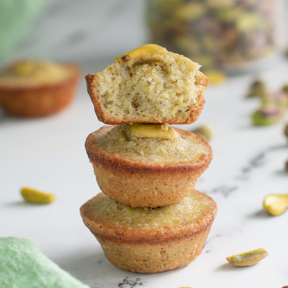 Pistachio Financiers