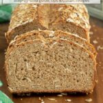 a pinterest image for a bread baking guide with text overlay.