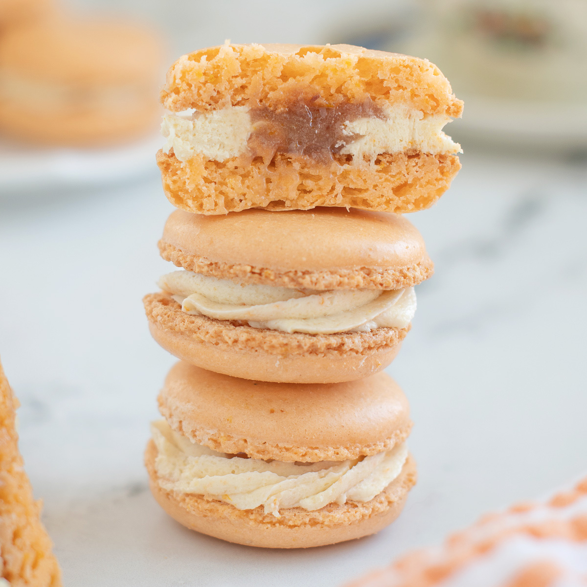 Orange Macaron Recipe